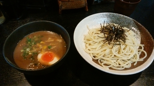 「つけ麺・こってり」@麺屋 青山 本店の写真