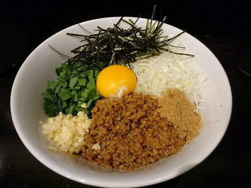 「台湾まぜソバZ」@自家製麺ほうきぼし 神田店の写真