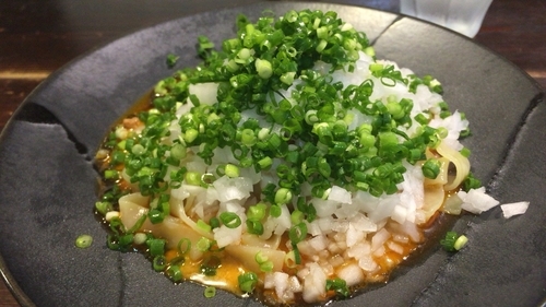 「汁なし坦々麺」@徳川町 如水 本店の写真