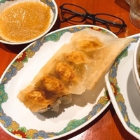 元祖羽根付き焼き餃子＋ニンニクソース