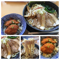 ラーメン＋鶏タレカツ丼  780円➡︎500円