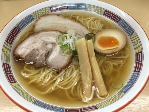 「塩ラーメン 780円也」@煮干鰮らーめん 圓の写真