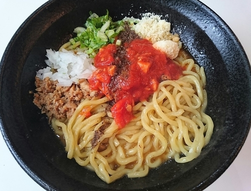 「【限定】えびまぜ」@はりけんラーメンの写真