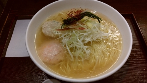 「あら炊き塩らあめん」@麺屋 海神の写真