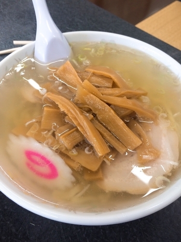 「しおメンマらーめん700円」@手打らーめん やまだの写真