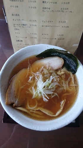 「煮干しらーめん 720円」@麺工房 かなでの写真
