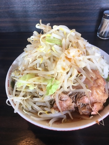 「小豚そば（野菜、ねぎ、690¥）」@大盛軒の写真