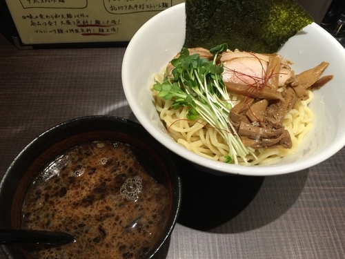 「さらに濃厚つけ麺（大盛）」@鶏がら屋の写真
