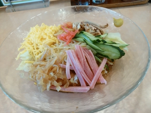 「冷し中華(並盛)699円」@幸楽苑 前橋石倉店の写真