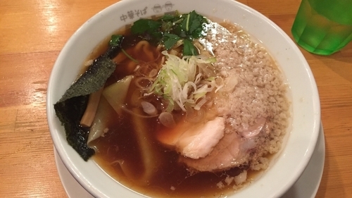 「ワハハ煮干しそば」@中華そば ムタヒロ 大阪福島店の写真