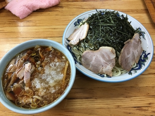 「つけざるチャーシュー大 1100円 おろし50円」@丸長 坂戸店の写真