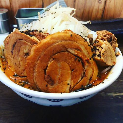「味噌雷ラーメン」@雷 北松戸本店の写真