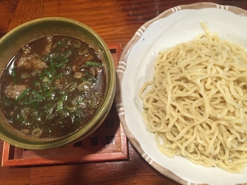 「牛スジつけ麺（並）850円」@麺舎 ヒゲイヌの写真