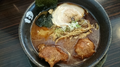 「本家田ぶしラーメン＋厚切りパーコー」@麺処 田ぶし 湘南台店の写真
