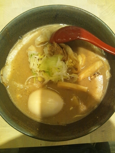 「味玉入にぼしらーめん」@にぼしらーめん88の写真