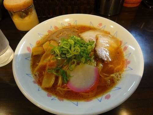 「ラーメン+ミニチャーハン　950円」@のりや食堂の写真