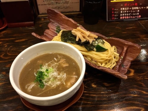 「濃厚つけ麺」@めん処 渚の写真