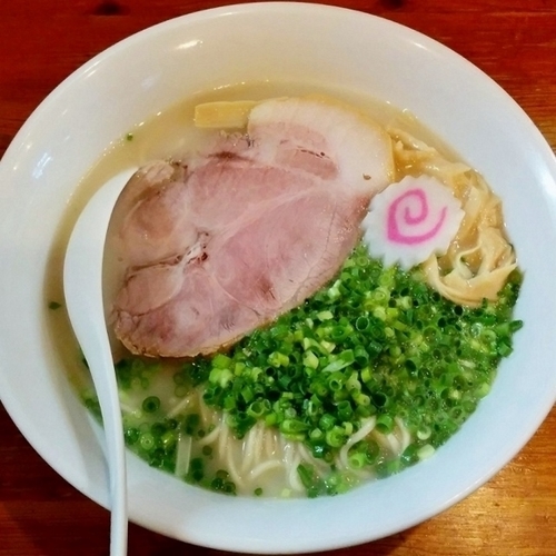 「鶏白湯 塩＋大盛」@麺屋 菜々兵衛の写真