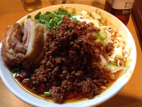 「「限定」塩台湾ラーメン + 豚増し」@豚星。の写真