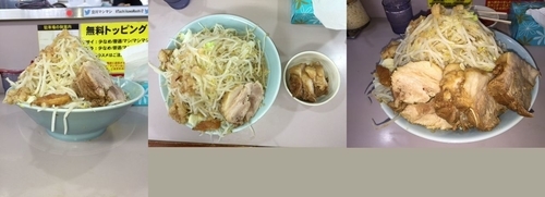 「中ラーメン＋豚マシマシ＋野菜マシ＋脂マシ」@立川マシマシ 足利総本店の写真