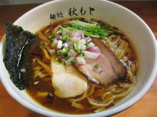 「醤油らーめん￥750」@麺処 秋もとの写真