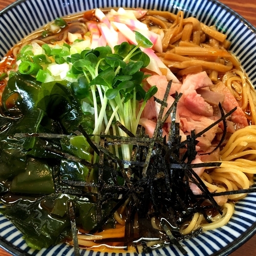 「【限定】ひやにぼ拉麺」@良温(Ra-on)の写真