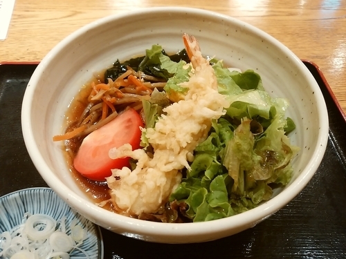 「冷し五目そば(並盛)972円」@築地寿司岩 高崎高島屋店の写真