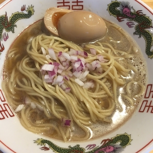 「純にぼ600円」@麺屋 弥栄の写真