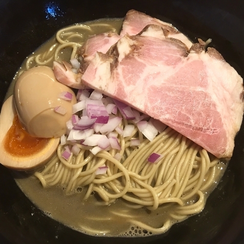 「極濃にぼ900円」@麺屋 弥栄の写真