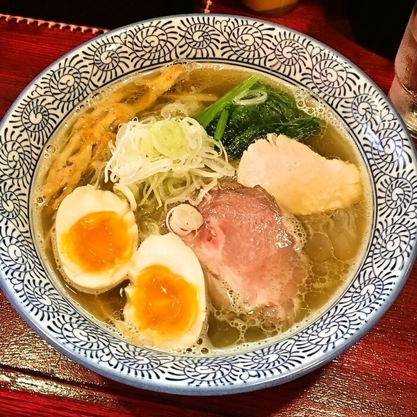 烏賊と貝のそば