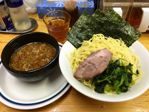 「つけ麺 大盛2玉 ¥800」@横浜家系ラーメン 武蔵境つばさ家の写真