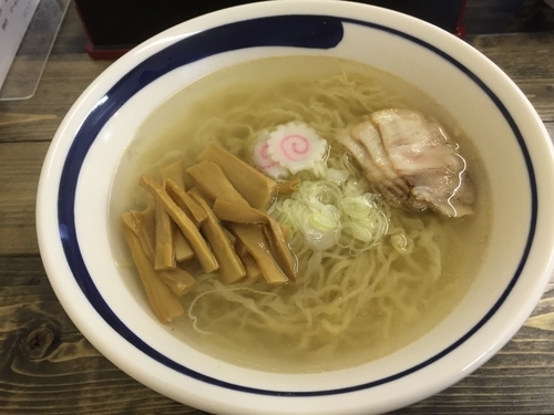「塩ラーメン 600円」@森清の写真