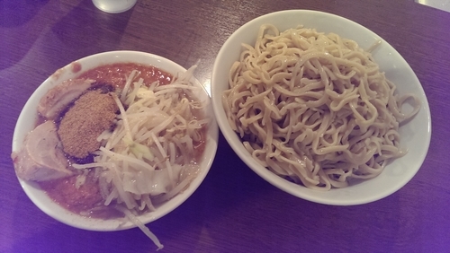 「特濃厚つけ麺、大盛」@凛 渋谷店の写真