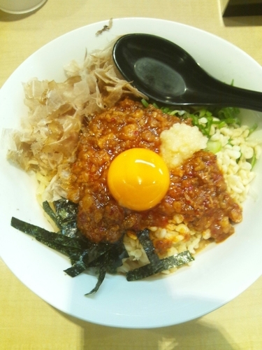 「台湾まぜそば」@麺家 えびすの写真