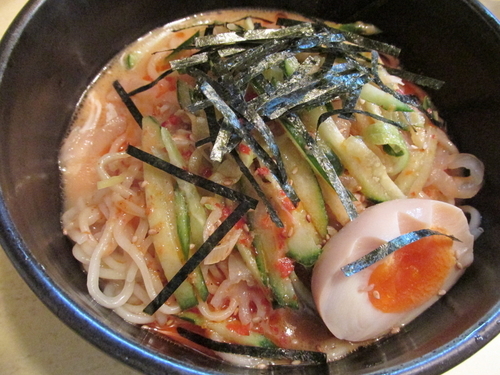 「棒々鶏冷麺（夏限定）　「850円」」@麺屋 天王の写真