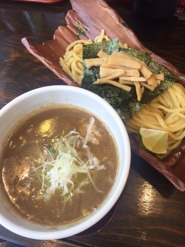 「濃厚つけ麺　830円」@めん処 渚の写真