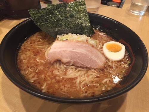 「炙りにんにくラーメン 大盛」@よしきゅう 本店の写真