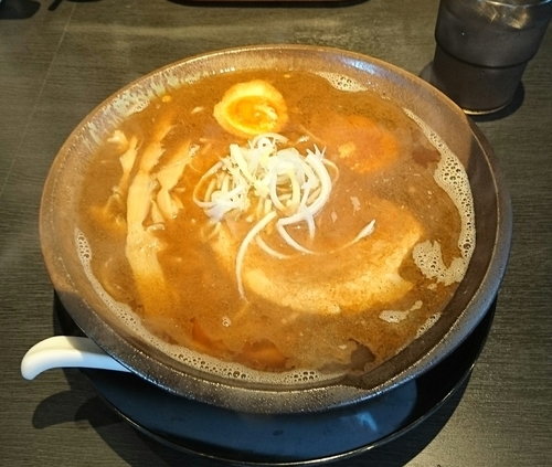 「味玉入り中華そば」@麺屋 遊助 春日部武里店の写真