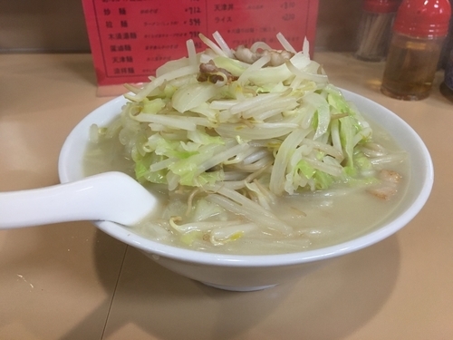 「タンメン」@塩山館食堂の写真