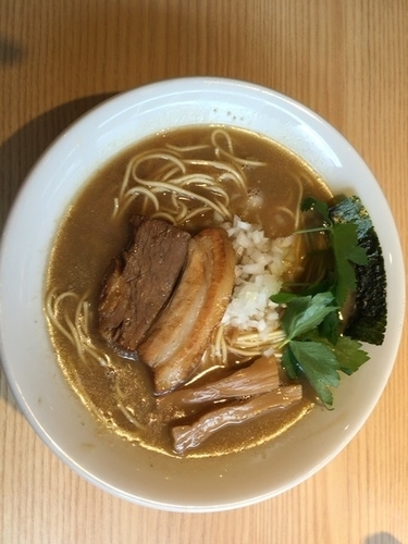 「煮干しラーメン（大盛）780円」@煮干し中華そば 一燈の写真