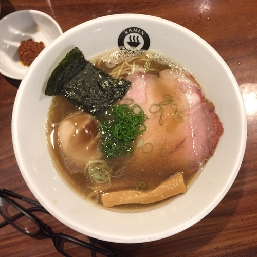 「燻製味玉煮干そば＋ミニから肉玉」@RAMEN GOTTSUの写真