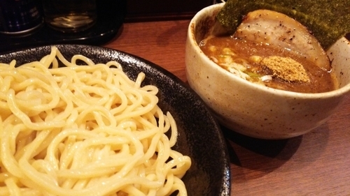 「かつお醤油つけ麺  大盛」@つけ麺 龍平の写真