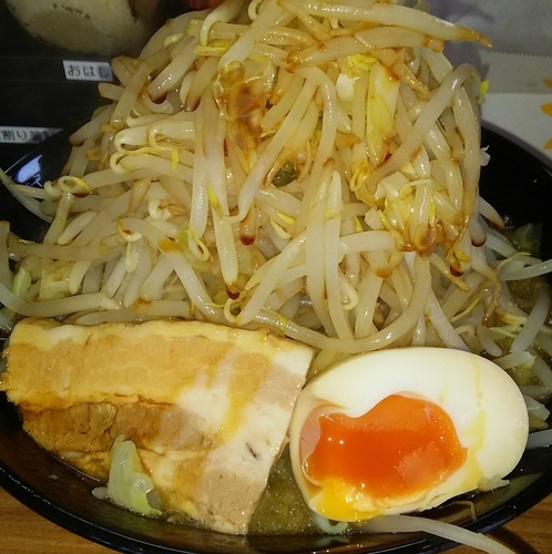 「○そば(150g)＋野菜トッピング」@麺家ひまりの写真