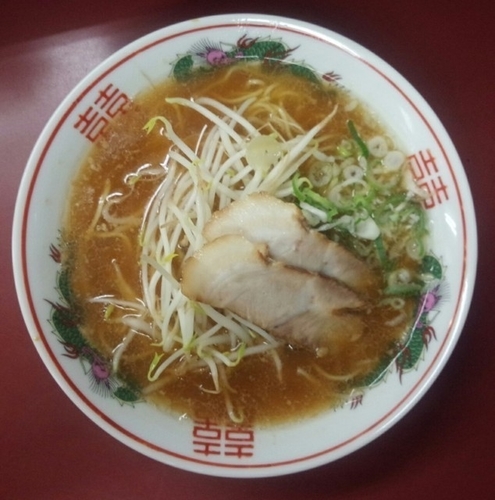「ラーメン450円」@しゃぼてんの写真