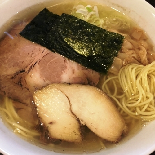 「地鶏ラーメン（塩）」@地鶏ラーメン はるくの写真