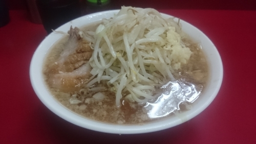 「大ラーメン、ニンニク」@ラーメン二郎 京急川崎店の写真