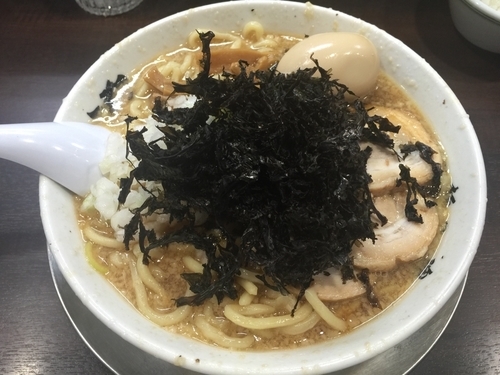 「得らーめん＋半ライス」@らーめん潤 蒲田店の写真