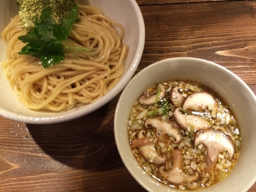 「塩つけそば」@神田とりそば なな蓮の写真