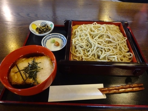 「とろろそば」@利根川蕎麦店の写真