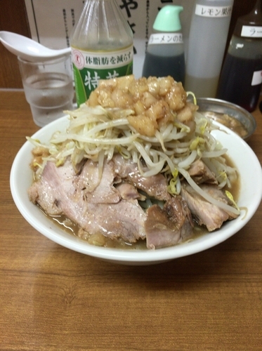 「ラーメン 野菜ちょいまし  あぶらどでん」@ラーメンの店 どでん 北浦和店の写真